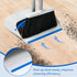 Broom and Dustpan Combo Set, 52" Upright Dust Pans with Long Handle Angle Broom for Home Cleaning