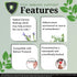 Tick Immune Support Supplement - Improved Formula with Japanese Knotweed, Cat's Claw, Chinese Skullcap, 90 Vegan