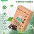 LILY & EDITH Biodegradable Dental Floss Picks - 300 Counts, Fluoride-Free, Plant Based, Zero Waste Package