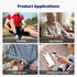 SpO2 Bluetooth Pulse Oximeter Fingertip, Smart Blood Oxygen Saturation Monitor with App for Sports & Aviation, Accurate
