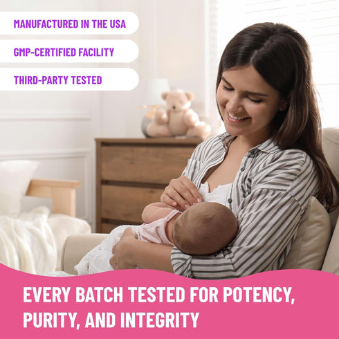 Mama's Select Organic Goats Rue Capsules for Breast Milk Production Non-GMO, Vegan, Gluten- Free Lactation Support