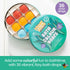 Honeysticks Bath Color Tablets for Kids - Non Toxic Fizzy Bathtub Drops Made with Natural Ingredients, 36 Drops