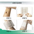 QICHUANG 4X14 Inches 25 Pack,Medical (4X14INCHES-C25) Extra Large Sterile Adhesive Island Wound Dressing Bandages - Non