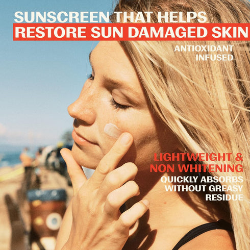 Thrive Natural Care Mineral Face Sunscreen SPF 30, Daily Sunscreen for Face, Non-Nano Zinc Oxide, Vegan, 2 Fl Oz
