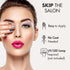 MOYOU LONDON Semi Cured Gel Nail Strips, 20 Pcs UV Gel Nail Wraps for Easy Salon-Quality Manicure