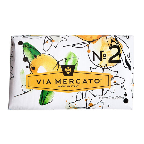 Italian Soap Bar (200 g) - No. 2 - Green Tea & White Musk