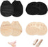 4 Pairs Metatarsal Pads, Honeycomb Fabric Ball of Foot Cushions for Women High Heels, Invisible Soft Toe Pads for Pain