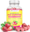 PMS Gummies - Happy Flow PMS Support Supplement for Women - Strawberry PMS Relief Supplement with Vitamin B6 for