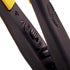 Professional 1/2" Ceramic Mini Flat Iron, Anti-Frizz, Fast Heating, Versatile Styling for Curly & Straight Hair, Black