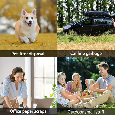 0.5 Gallon Mini Trash Bags, 240Pcs Clear Garbage Bags for Tiny Bathroom Trash Can, Fit 0.4-0.8 Gal