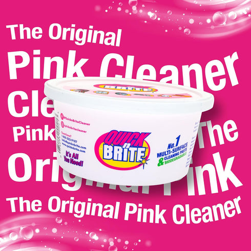 Quick N Brite All Purpose Cleaning Paste, True All Purpose Cleaner, Concentrated, 12 oz