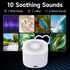Sleep,10 7 3 Settings, 15-18 White Noise Machine for Soothing Sounds, Night Light Colors, Timer Portable Sound Machine