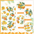 Summer Supplies(200 Funrous Orange Citrus Napkins Guest Paper Napkin with Oranges Disposable Luncheon Dinner Citrus
