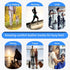 Leather Insoles for Men, Black Thin Inserts for Dress Shoes, Nonslip Shoe Pads (3 Pairs, US 9-9.5)