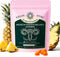 ZuriVitaNex Womens Daily Probiotic Gummies Feminine Balance & pH Support Vegan, Gluten-Free Pineapple
