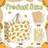 Peconal Taco Gift Bag Taco Mexican Fiesta Gift Wrapping Paper Bag with Handle Greeting Card Tissue Paper Mexican Food