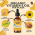 Organic Vitamin E Oil for Scars - All Natural & Vegan Skin Moisturizer 1oz - Light and Unscented for Scars, Wrinkles,