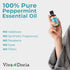 Viva Doria 100% Pure Northwest Peppermint Essential Oil, Undiluted, Food Grade, 30 mL, Made in USA
