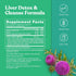 Vital Liver Cleanse Detox & Repair - 60 Vegetarian Soft Capsules for 9-in-1 Liver Support with Milk Thistle, Artichoke