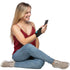 ComfyBrace Premium Lined Wrist Wrap, Carpal Tunnel Wrist Brace, Adjustable, Fits Both Hands, One Size