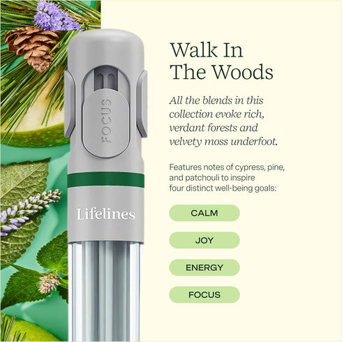 Pen Diffuser in Walk in The Woods Essential Oil Blends, Elegant 1.0mm Ballpoint Tip, Scented Fun Pens