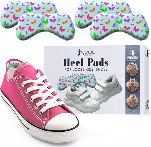 Ballotte Premium Silicone Heel Protectors, Gel Heel Cups & Cushion Inserts for Foot Relief