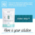 ORTHO NU 2+ 6 Chillin Strips, Therapeautic, Moldable and Dissolvable Strips, Replaces Orthodontic Wax for Braces