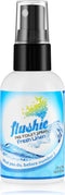 Flushie Pre-Toilet Spray, 2oz, Travel Size Toiletries Bathroom Spray for Poop Deodorizer
