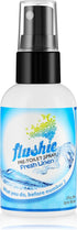 Flushie Pre-Toilet Spray, 2oz, Travel Size Toiletries Bathroom Spray for Poop Deodorizer
