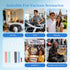 Packaged, 5 (50-Pack) Travel Toothbrush and Toothpaste, Foldable Toothbrush and Toothpaste, Individually Foldable