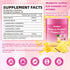 Gummies Immune 60 Count Women Probiotic Slippery Elm - Supports pH Balance, Digestive & Health, Natural Pineapple