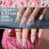 FANDAMEI Nail Art Kit, Nail Charms and Gems, Rhinestones for Nails, Bow and Flower Charms for Nail Design