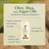 Le Petit Olivier Nutrition Cream Shampoo - Olive, Shea, Argan Oils for Dry, Damaged Hair, 8.45 oz