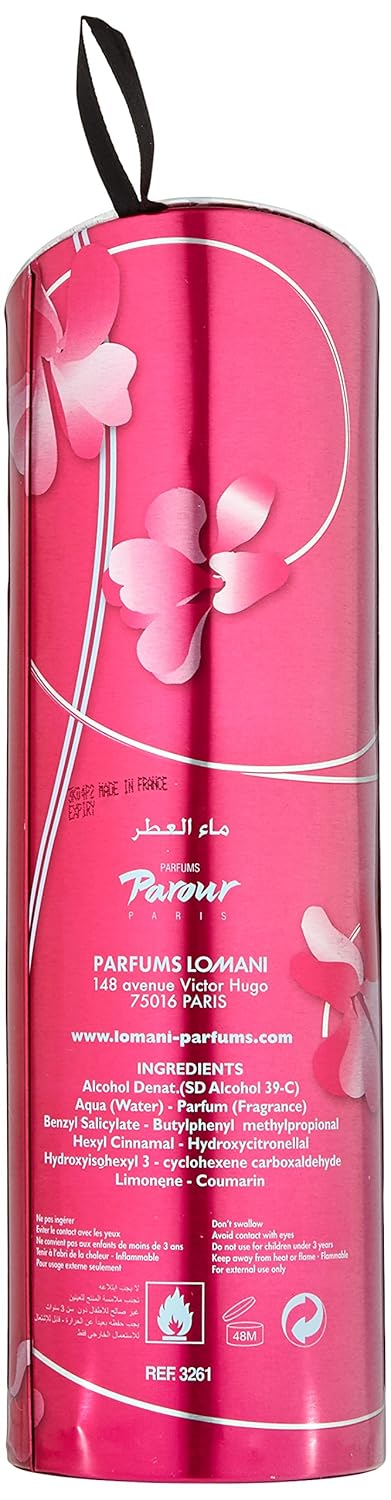 Lomani Eau de Parfum Spray for Women, Temptation, 3.3 Ounce for a Seductive Scent