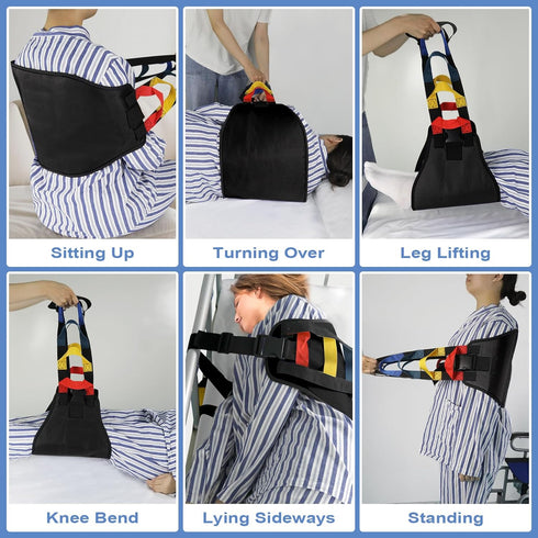 Transfer Sling, Transfer Belt for Elderly, Gait Belts for Seniors, Heavy Duty Patient Lift Belt, Mobility Lifting Aid
