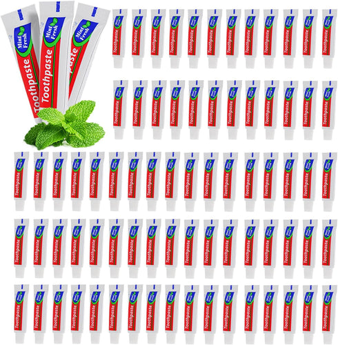 HOIQIRY 200 Tubes Extra Small Travel Size Toothpast Bulk,Mini 0.176 oz/5 Grams Small