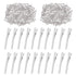 Swpeet 200Pcs 3inch Alligator Hair Clips Kit, Metal Duck Bill Hair Clips for Hair Styling DIY Accessories
