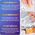 APQ Clear Gusseted Poly Bags - 4 x 2 x 10 Inch, Pack of 100 Gusseted Plastic Bags 1 Mil Thick for Favors, Clear Plastic