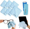 Elite Tech 6-Pack Oversized Microfiber Cloths for Electronic Devices, Washable, 6×7 in & 12×12 in
