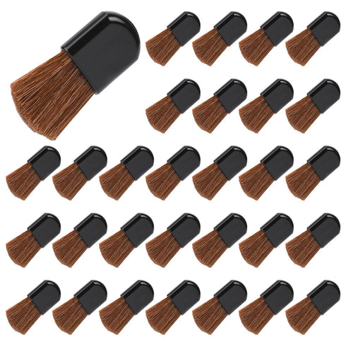 30Pcs Disposable Makeup Brushes, Mini Cosmetic Brush, Small Blush Brushes for Loose Powder Foundation Applicator
