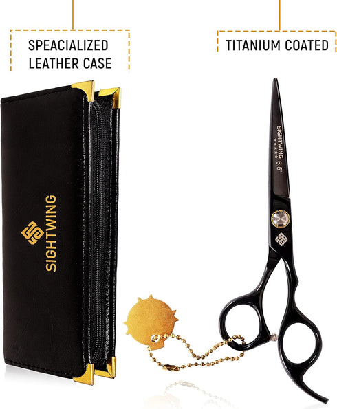 Professional Hair Cutting Scissors 6.5" - Japanese Shear for Barber & Personal Use