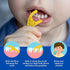 GuruNanda Dental Floss Picks for Kids - Extra-Long Giraffe-Shaped Picks, Fluoride-Free, Eco-Friendly Handle, 90 Count