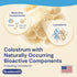 Immune (120 Count Symbiotics Naturade Colostrum Chewable Tablets & Digestive Support with Lactoferrin, Gluten Free, Low