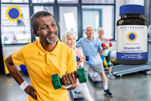 Vitamin D3 4000IU - Supports Bone Health, 60 Vegan Capsules