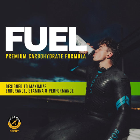 RAW Fuel, Premium Endurance Supplement Powder, Lemon Lime (60 Servings) - Peak Performance, Hydration & Stamina During