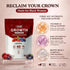 SUUDUUL Gummies (5000mg (30mcg), 60 Gummies Hair Growth for Black Women, with Biotin-Silica Complex Biotin) & Vitamin D