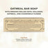 The Grandpa Soap Company Oatmeal Bar Soap with Organic Oats + Chamomile Extract, Vegan, 4.25 Oz, 3 Pack