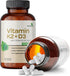 Futurebiotics Vitamin K2 (MK7) with D3 Supplement, 120 Vegetarian Capsules, 5000 IU Vitamin D3 & 90 mcg Vitamin K2 MK-7