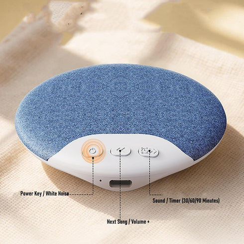 Immersive XUMIUZIY Bluetooth Sleep Speaker, Sleep Pillow Speaker with HiFi Sound, White Noise Automatic Off Timer Timer
