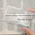 MAGDEPO 4X Acrylic Dome Magnifier, 2.5 inch Crystal Clear Paperweight with Card Size Magnifying Sheet